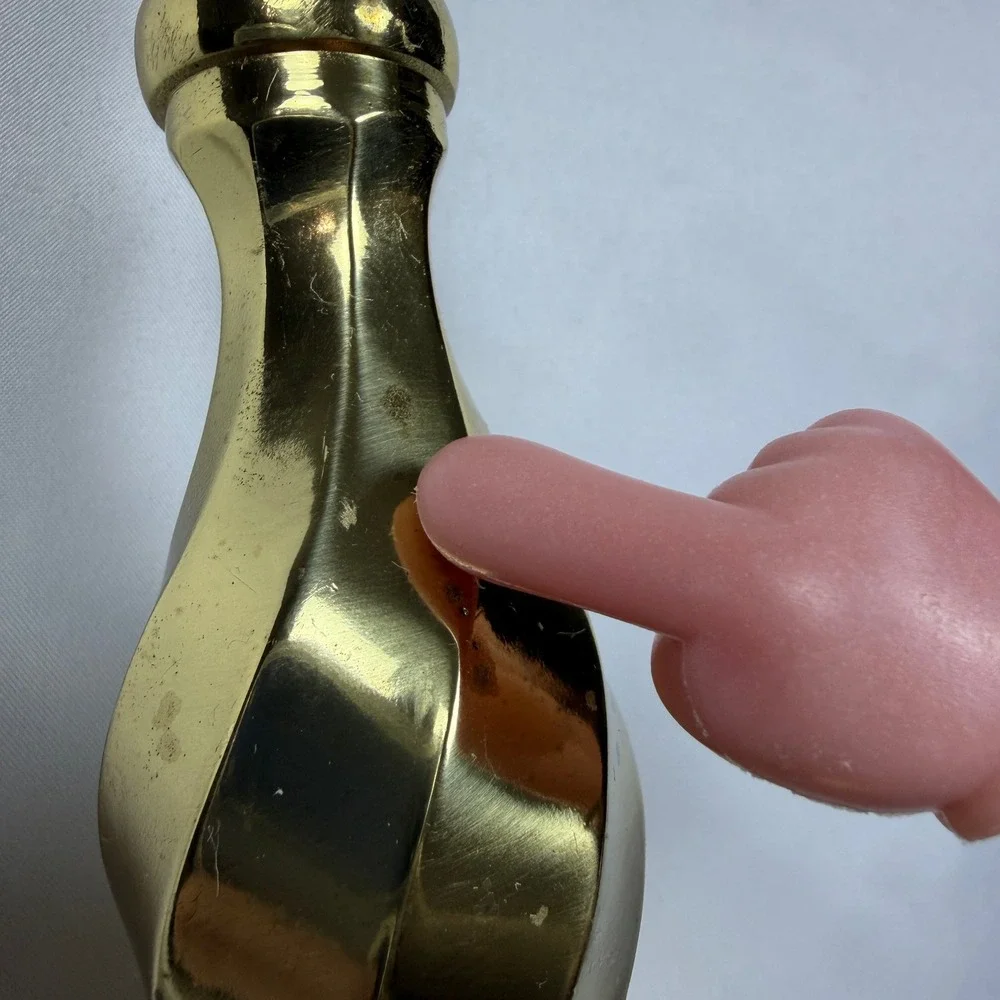 Vintage Brass Candlesticks Pair‎ 11.5